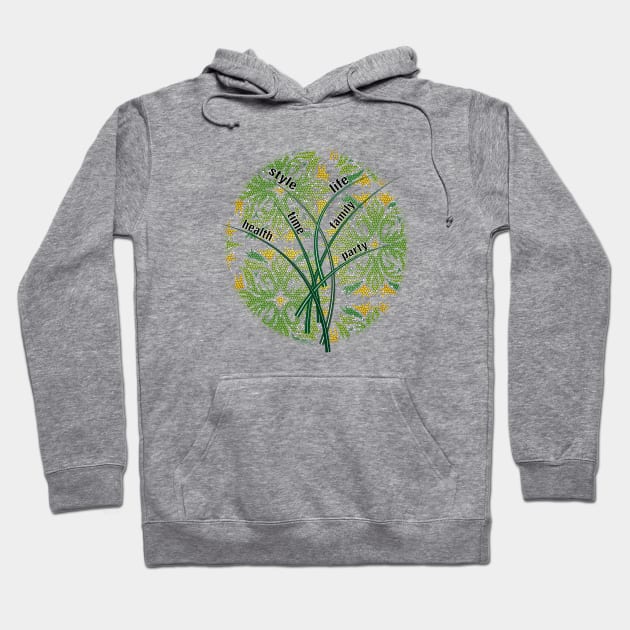 Green life, healthy, lifestyle Hoodie by Lady_M